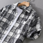 Men's Plaid Short Sleeve Shirt