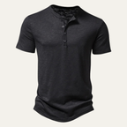Men's Short Sleeve Henley Shirt