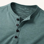 Men's Short Sleeve Henley Shirt