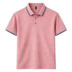 Men's Tipped Collar Polo Shirt
