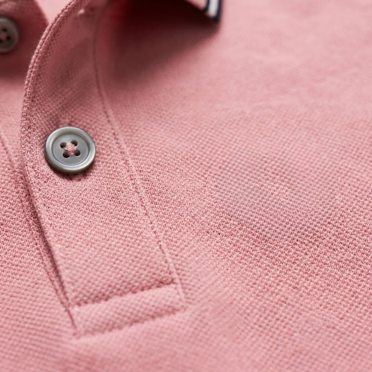 Men's Tipped Collar Polo Shirt